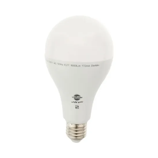 تصویر  لامپ15 وات  LED حبابی A70 پارس شهاب